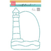 Marianne design • craft stencil lighthouse by marleen
