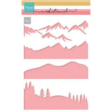 Marianne design • mask stencil mountain scenery - afbeelding 1