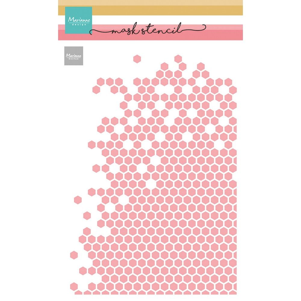 Marianne design • stencils mask stencil honeycomb