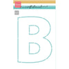 Marianne design • craft stencil letter b
