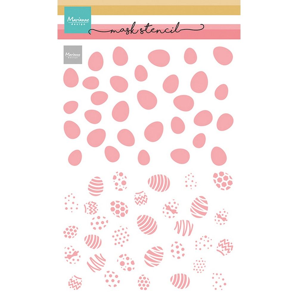 Marianne design • mask stencil 2 layer easter eggs