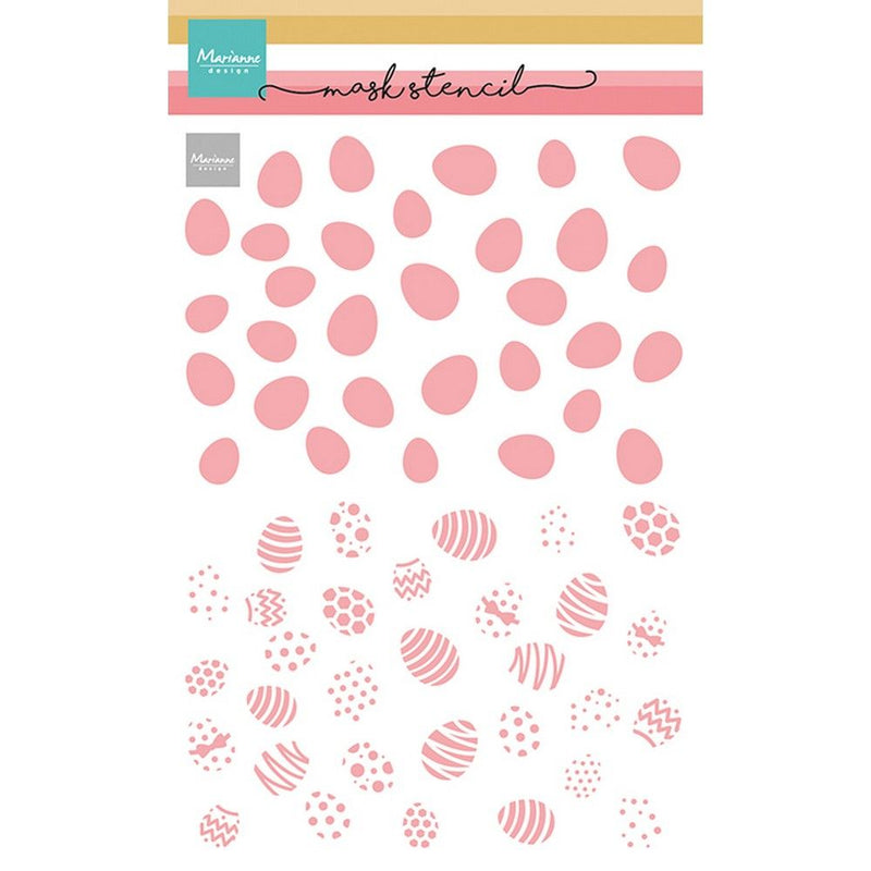 Marianne design • mask stencil 2 layer easter eggs