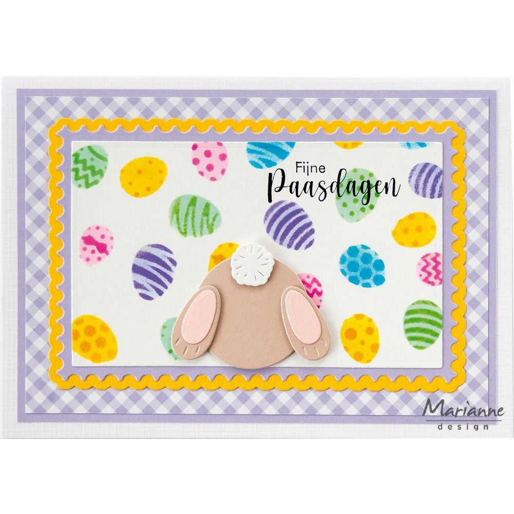 Marianne design • mask stencil 2 layer easter eggs
