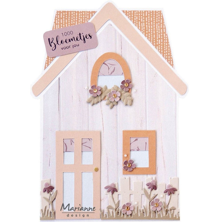 Marianne design • craft stencil house by marleen