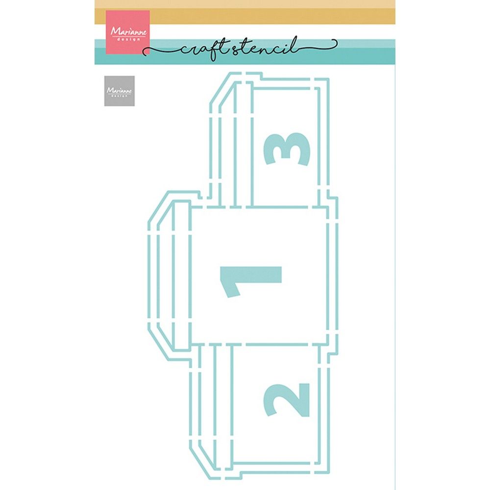 Marianne design • craft stencil winner's podium