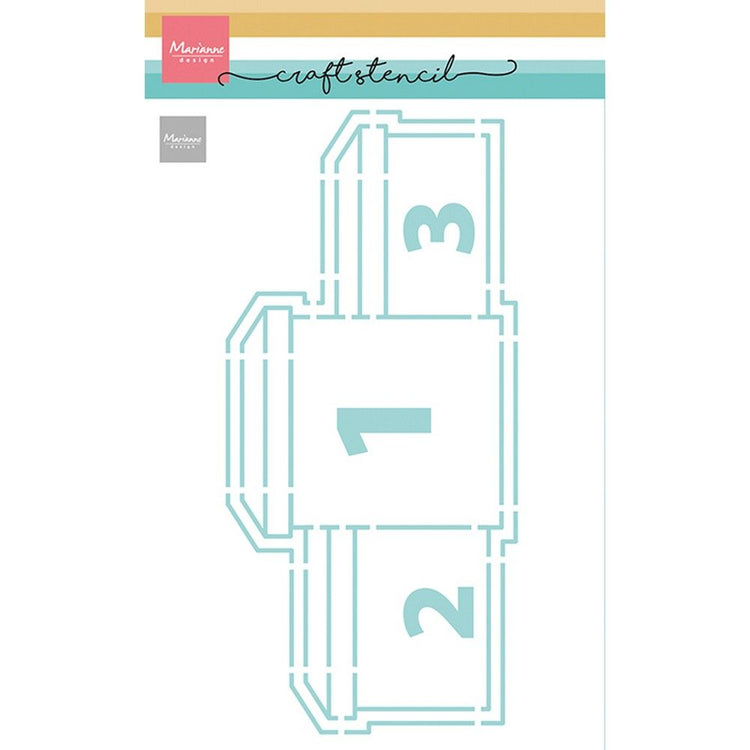 Marianne design • craft stencil winner's podium