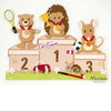 Marianne design • craft stencil winner's podium