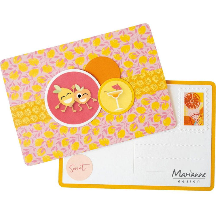 Marianne design • craft stencil envelope 11,5x16cm