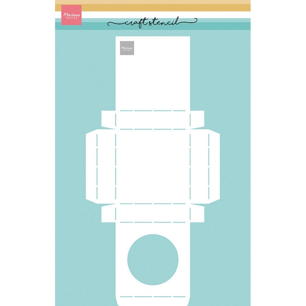 Marianne design • craft stencil tealight box
