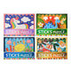 Sticks puzzle stroken puzzel 15x18cm