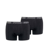 Puma Basic Boxershort Heren (Pack of 2) Zwart maat M - afbeelding 2