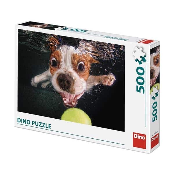 puzzel puppy onder water 500 stukjes