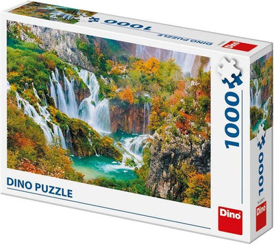 Imp puzzel watervallen plitvice kroatië 1000 stukjes