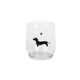 Clayre eef drinkglas tekkel 300ml ø 8x9 cm glas