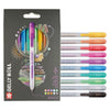 Sakura • gelly roll retractable metallic set 10pcs