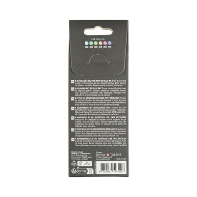 Sakura • gelly roll retractable metallic set 6pcs