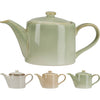 Excellent houseware theepot aardewerk 900ml 3ass