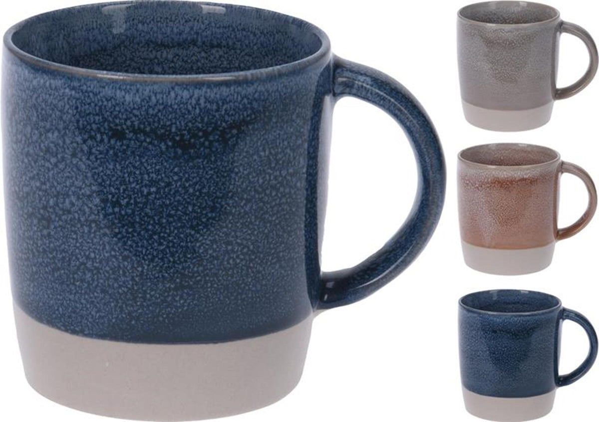 Excellent houseware beker aardewerk 320ml