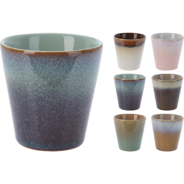 Excellent houseware beker aardewerk gres 100ml