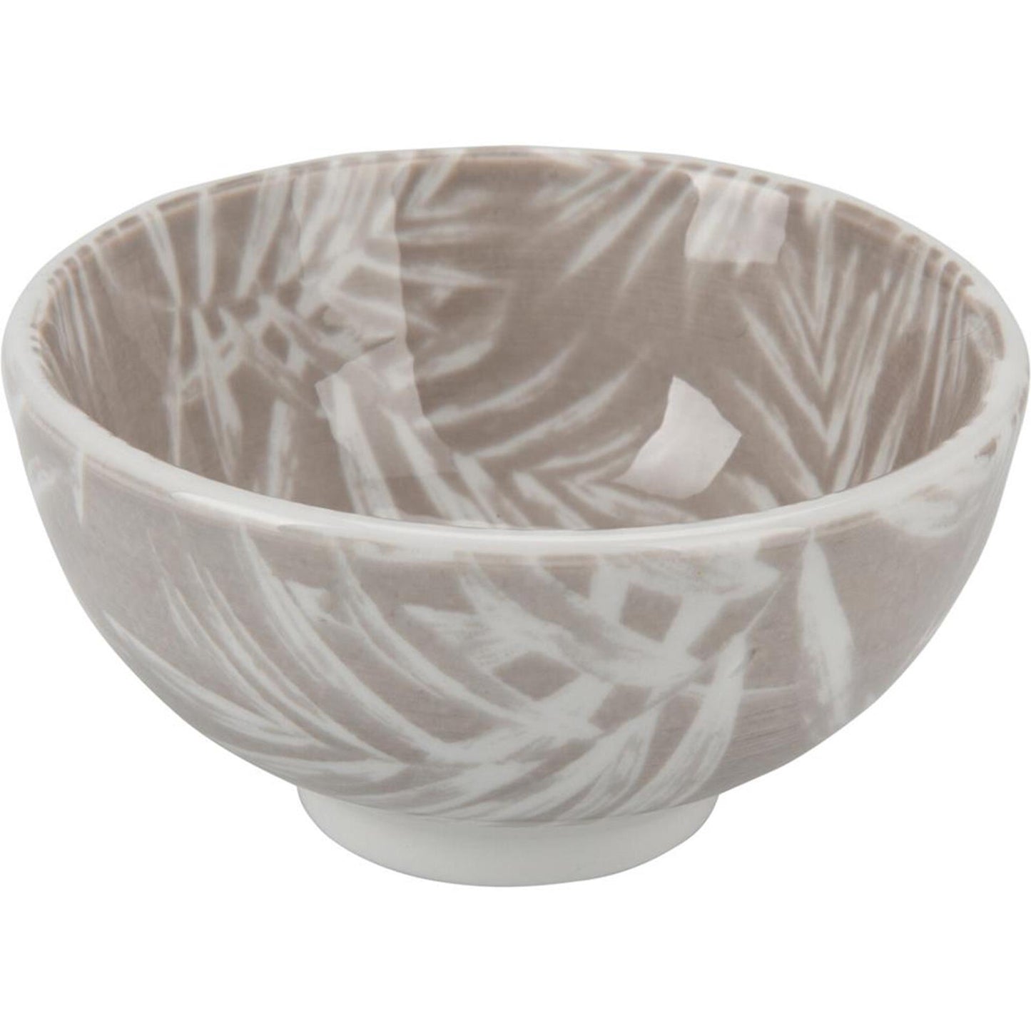 Excellent houseware schaal met bladmotief ø9,5cm