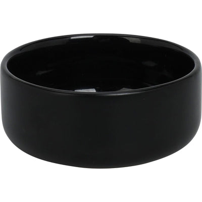 Excellent houseware schaal aardewerk 160ml zwart