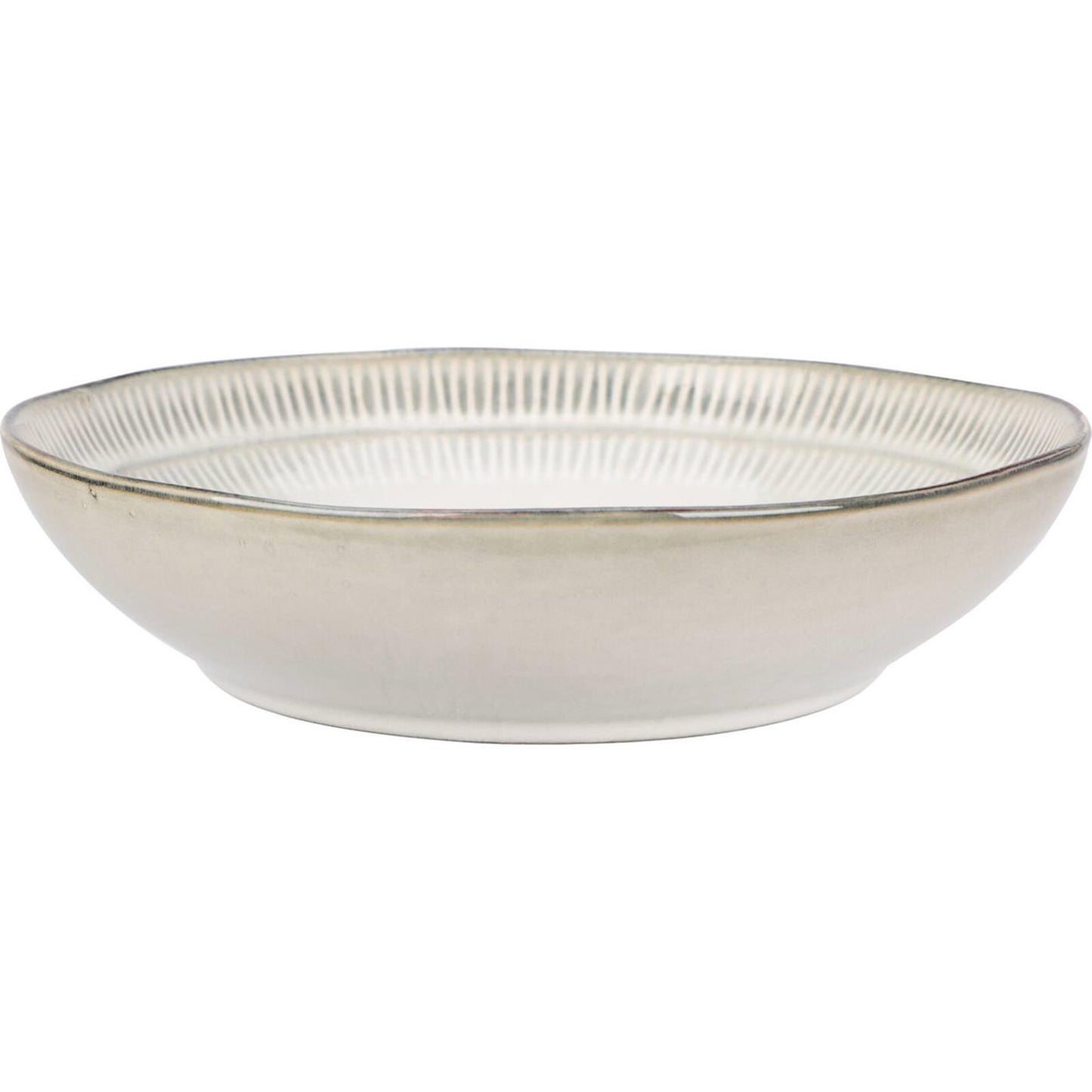 Excellent houseware bord diep gres dia 20x4,8cm doos a 6 stuks