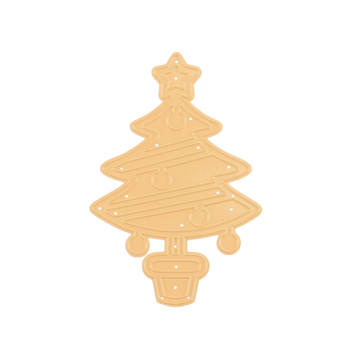 Nellie's choice • shape die kerstboom versierd