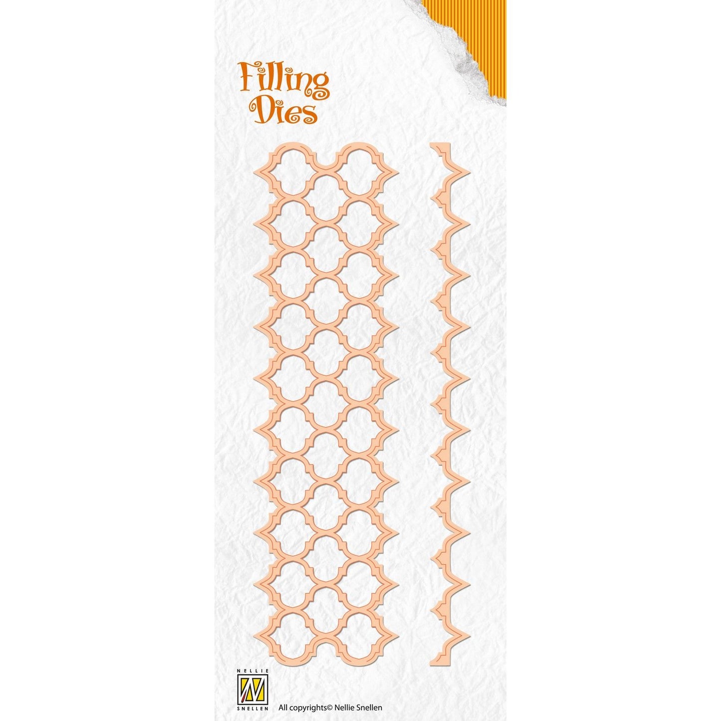 Nellie's choice • filling die ovale rand