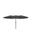Sens parasol marbella 450x270cm antraciet