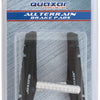 Quaxar cantilever brake shoes black