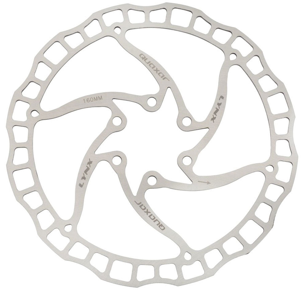 Quaxar lynx high performance 6-hole disc rotor | 203mm