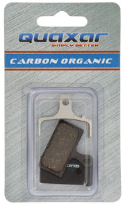 Quaxar shimano xtr xt slx alfine g01s g02a organic disc brake pads - afbeelding 2