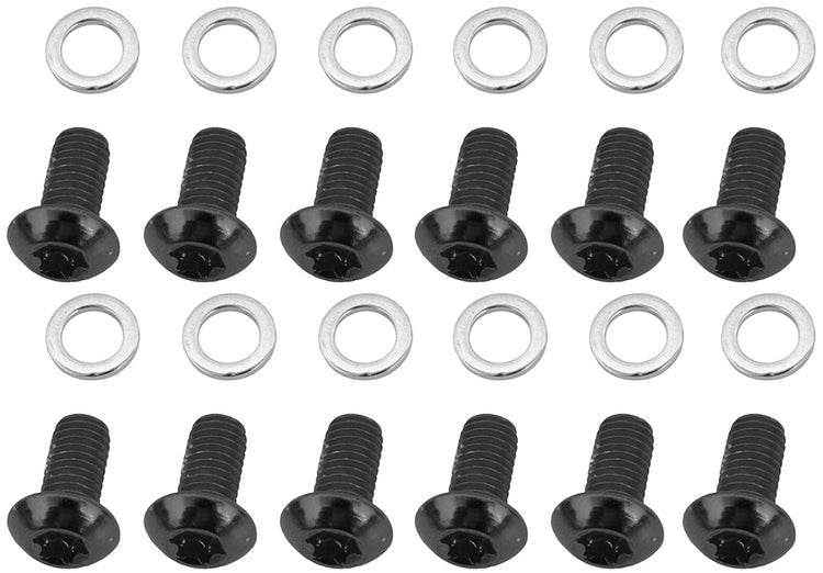 Quaxar disc brake screws set of 12 | rot