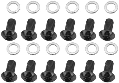 Quaxar disc brake screws set of 12 | gold