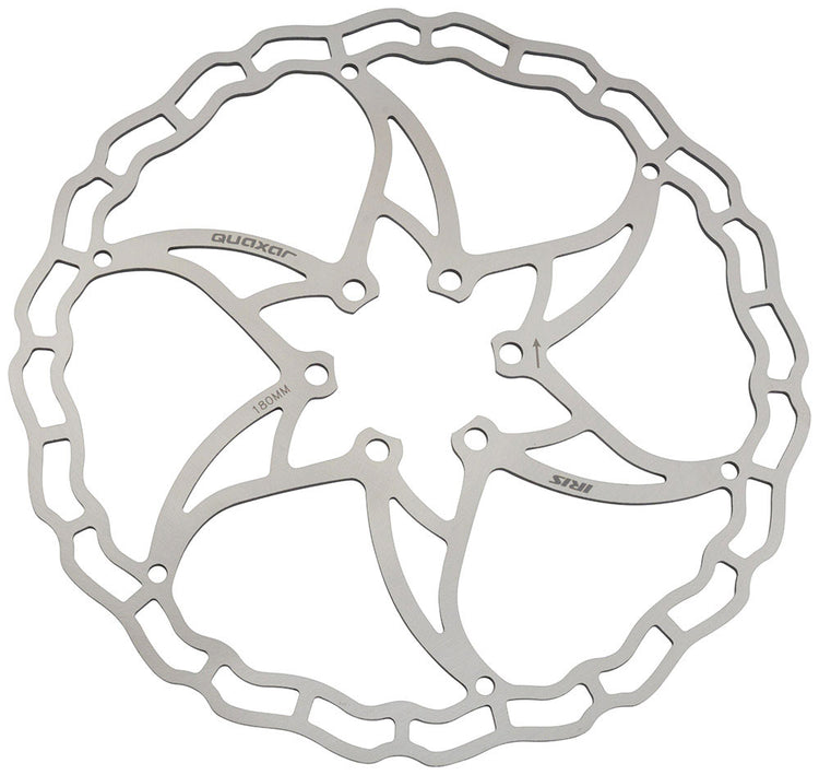 Quaxar iris ultra-lightweight 6-hole disc rotor | 180mm