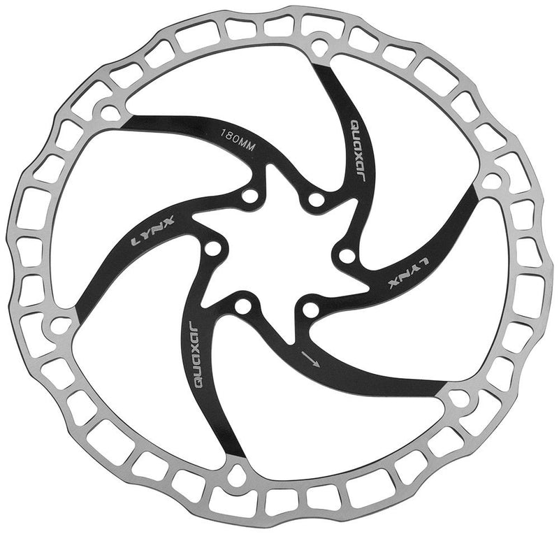 Quaxar lynx high performance 6-hole disc rotor | 180mm