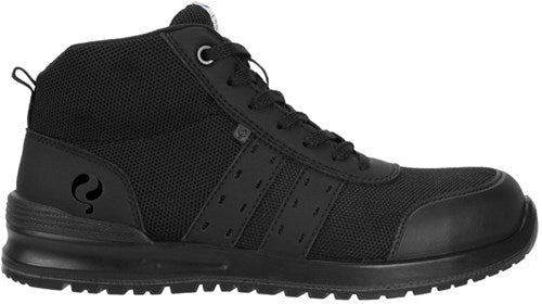 Quick werkschoen sprint dark hoog qs0562 s1p | zwart | maat 38 - 8718591551086