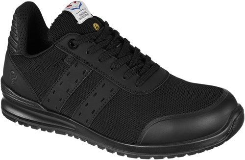 Quick werkschoen sprint dark laag qs0561 s1p | zwart | maat 42 - 00.114.006.42