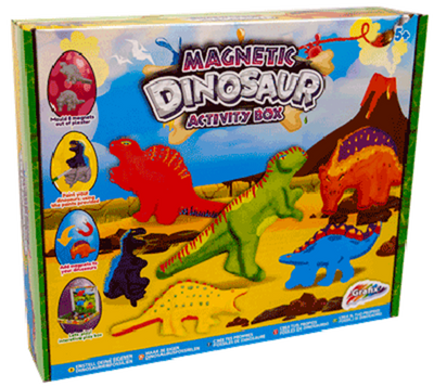 Grafix magnetische dino activity box