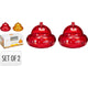 Pro garden fruitvliegjesvanger set van 2 stuks 2 assorti