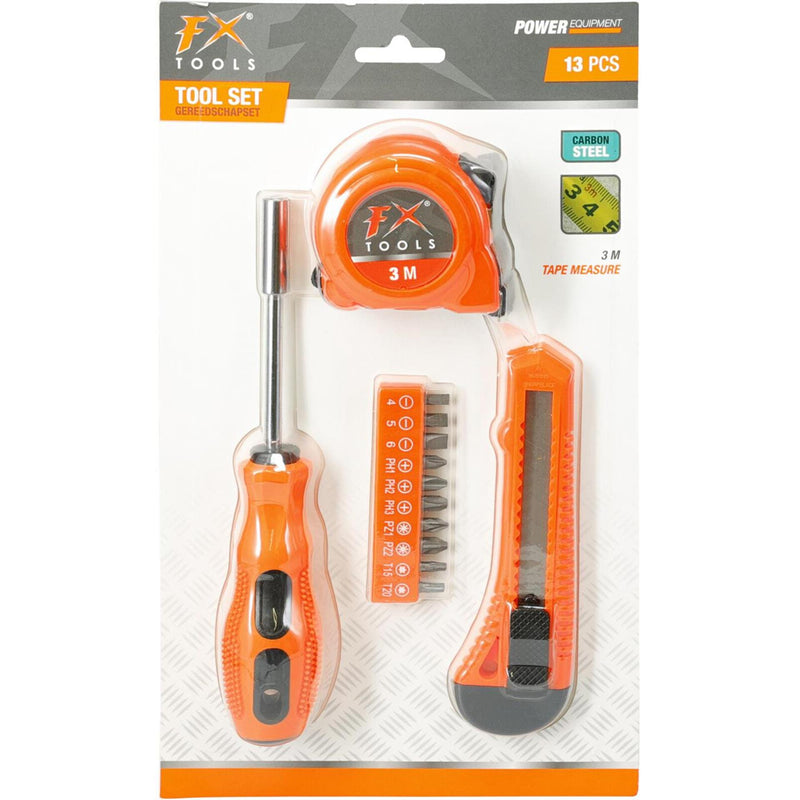 Fx tools handgereedschapset 13-delig