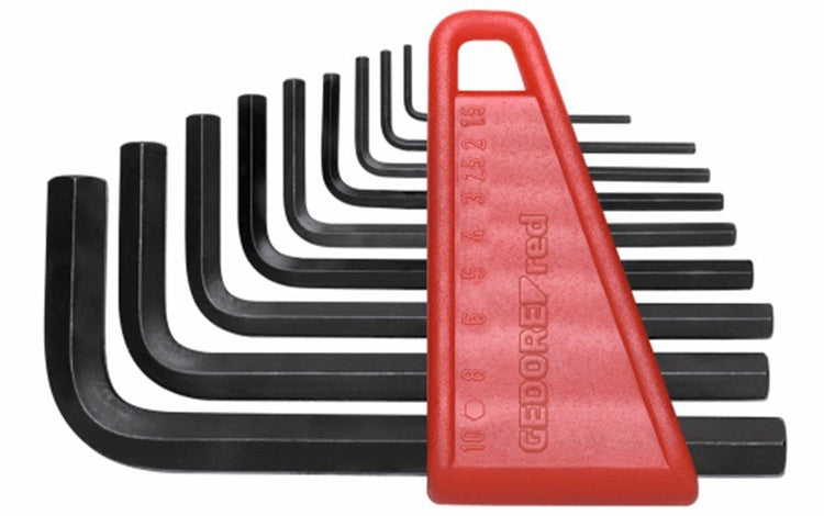 Gedore red r36675009 haakse stiftsleutelset 1,5 - 10 mm 9-delig - 3301331