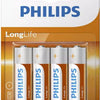 Philips batterij longlife aa r6 12x4st