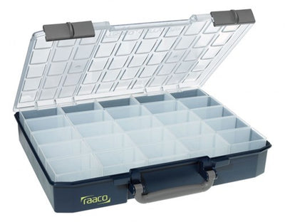 Raaco assortimentsdoos carrylite 80 5x10 25 bakjes - 136327 - 136327
