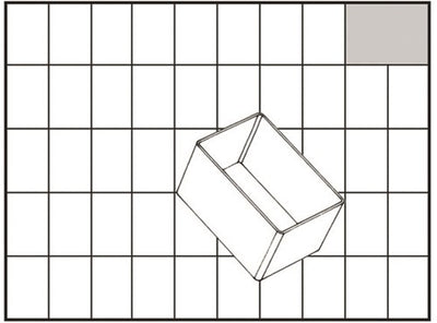 Raaco inzetbakje 55 a8-1, los - 105590
