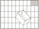 Raaco inzetbakje 55 a8-1, los - 105590