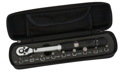 Radon comp torque wrench 1 4 2-14 nm fixable incl. bits