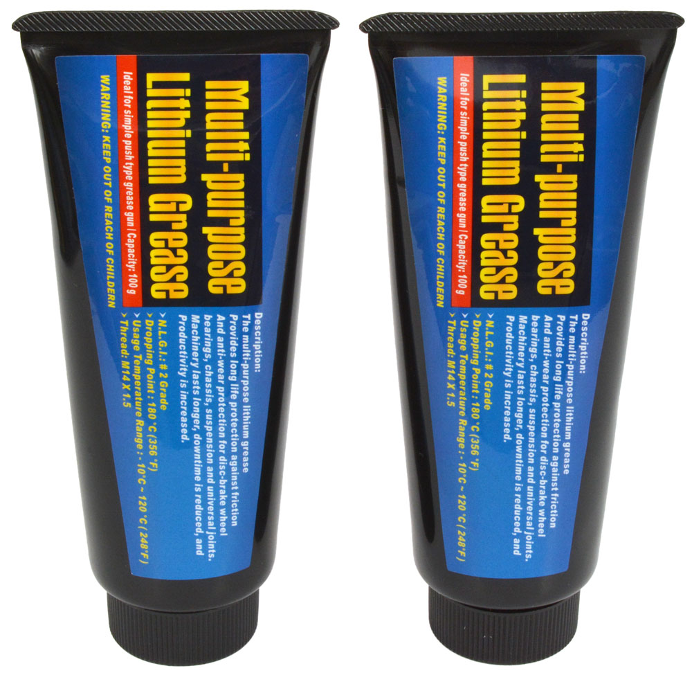 Radon grease tubes for grease gun 2 x 100g