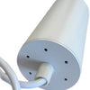 Enzo railarmatuur 3-fase met gu10 fitting wit - 5050202