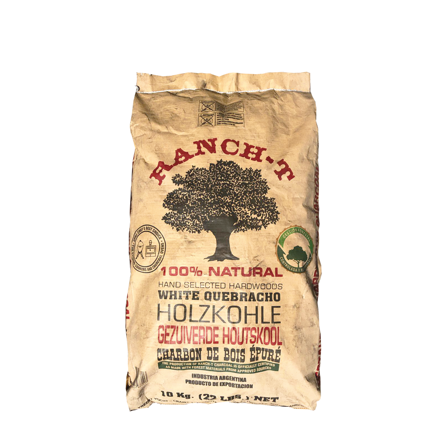 Ranch-t white quebracho houtskool 10kg
